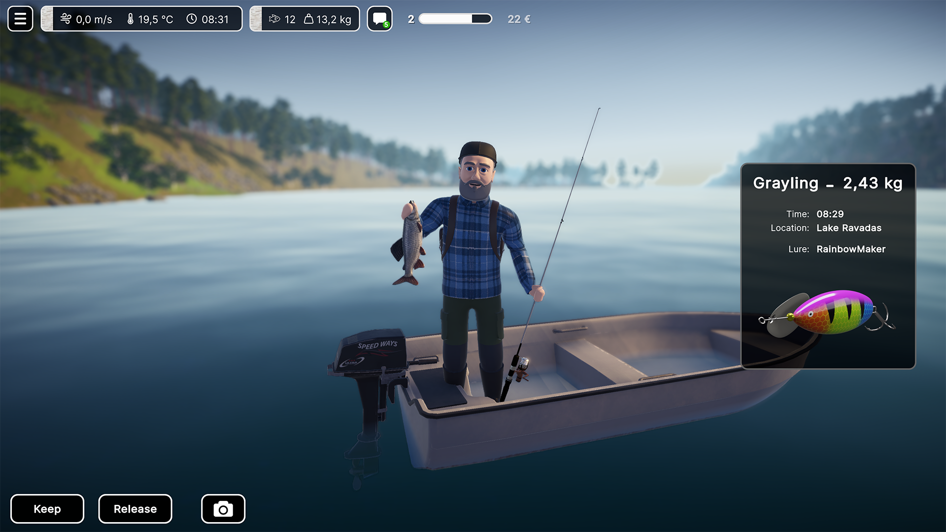 Lost Lures — Isometric Arctic Fishing Game